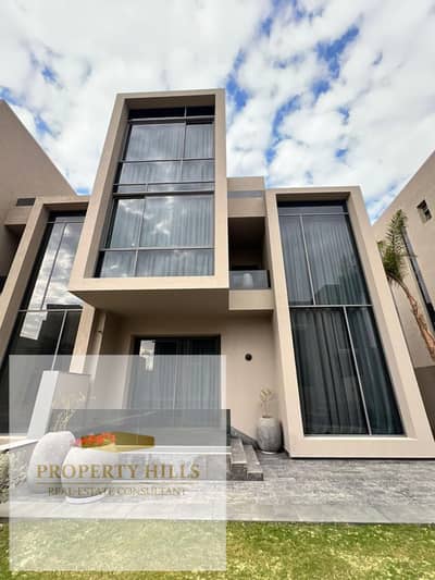 Corner villa at a special price in Waterway in the heart of New Cairo