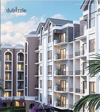 145 SQM apartment for sale at La Courbe, October, directly on Al Wahat Road. 10% down payment & installments up to 12 years.