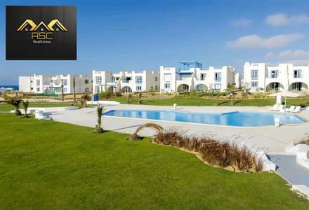Chalet Pool view for sale in Mountain View Ras El Hekma, North Coast  Super deluxe finish Building: Ground floor + 2 floors only  Area: 92m  2bedrooms