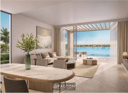 بفيو لاجون من كل غرفة  Crystal Lagoon  إطلالة بحري 100% فيلا 144م  للبيع في علم الروم بين مرسى مطروح وراس الحكمة Alam Al Rum