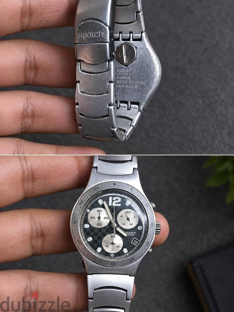 Swatch Irony Chronograph Aluminium 3