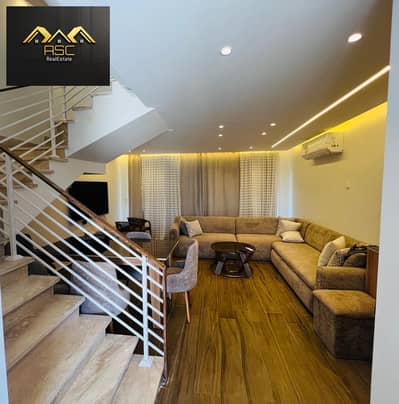 Ready-to-move-in townhouse with furniture, air conditioning, and appliances In Mountain View Ras El Hikma - North Coast  Amazing pool view