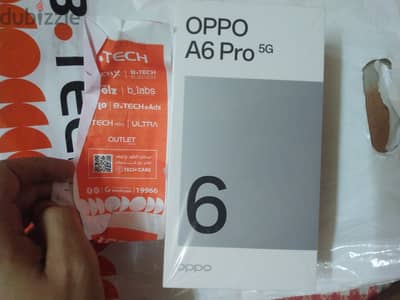 Oppo A6 Pro 5G جديد بضمان سنة ضد الكسر
