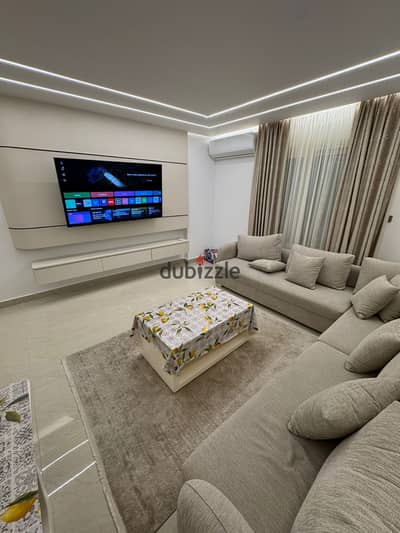 Furnished apartment for rent, super lux in the first phase of Al Rehab City
