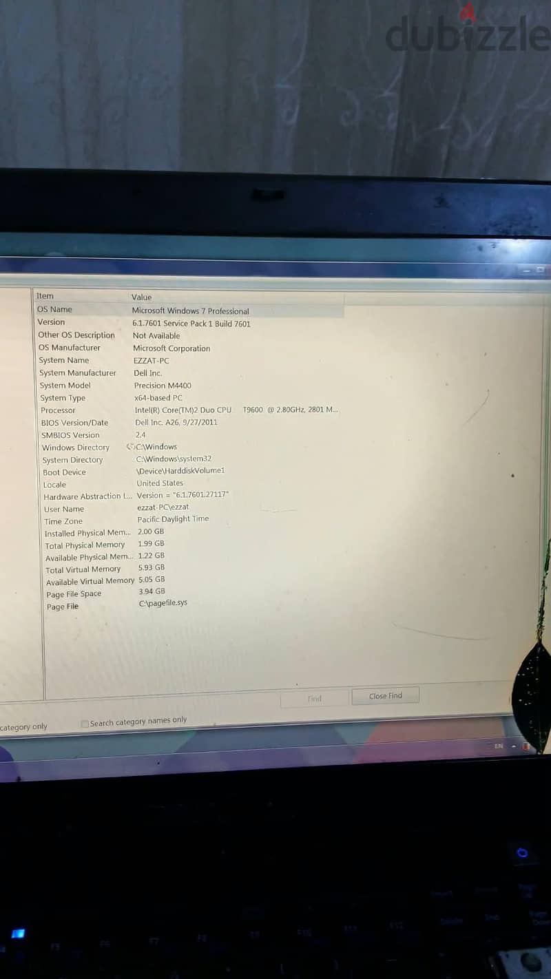 لاب Dell Precision M4400 1