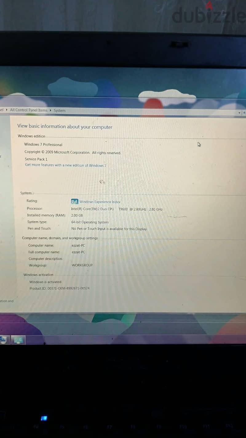 لاب Dell Precision M4400 3