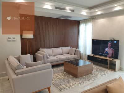 furnished I Villa garden in MountainView Hyde park - new cairo