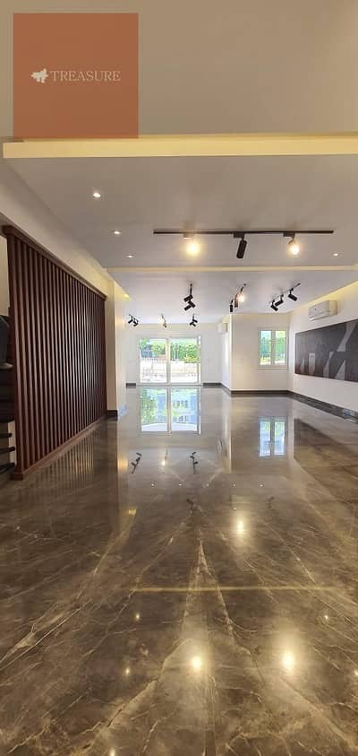 semi furnished I Villa Garden middle for rent in Mountain View Executive - new cairo