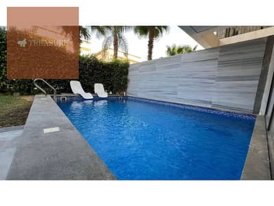 furnished Apartment with garden +Pool in Lake View