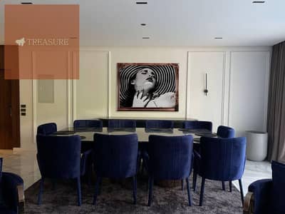 furnished Apartment with garden and Private pool for sale in Lake View Residence - new cairo