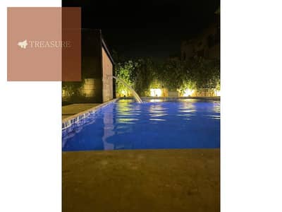 furnished Twin house with Pool in Layan Sabour - new cairo