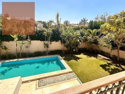 semi furnished Standalone villa with Private Pool for rent in Uptown - Reyna - new cairo