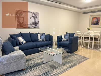furnished Apartment with garden for rent in Cairo Festival City - new cairo