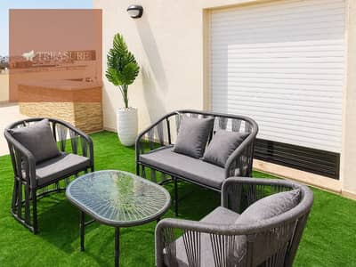 استوديو مع رووف مفروش للايجار في ايستاون - القاهره الجديده - Eastown - new cairo