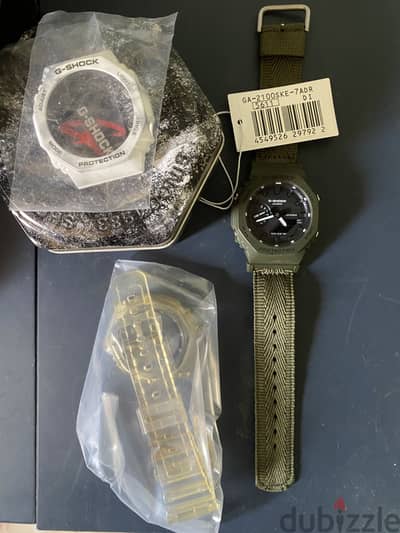 G-Shock - GA-2100SKE-7ADR + New Accessories