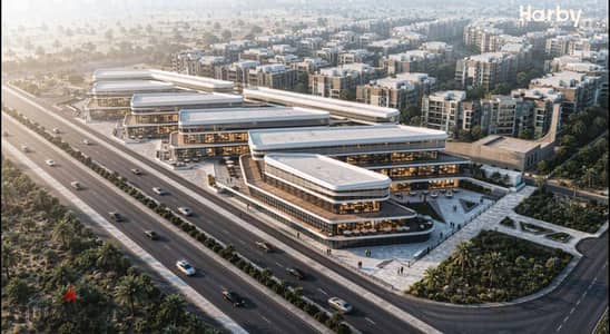 Clinic For Sale عيادة للبيع 53 متر متشطبة في seven complex علي شارع زويل مباشرة بواجهه 310 متر  في حدايق اكتوبر October gardens بمقدم 10%
