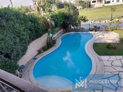 فيلا مستقله متشطبه 1000 متر  برايم لوكيشن فيو مفتوح لاند سكيب كبير جدا في كمبوند الميراج سيتي التجمع القاهره الجديده mirage city