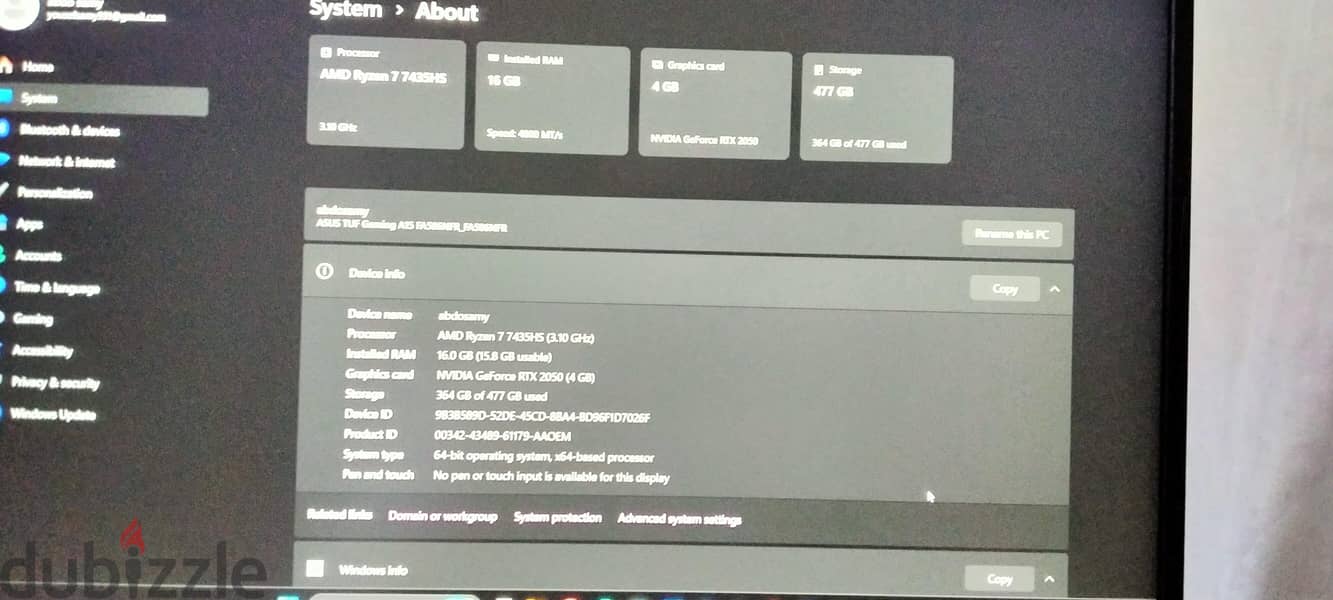 ASUS TUF Gaming15 1