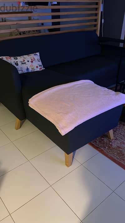 IKEA-GLOSTAD /sofa, Knisa dark grey
