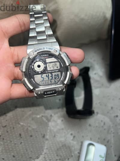 Casio g shock silver