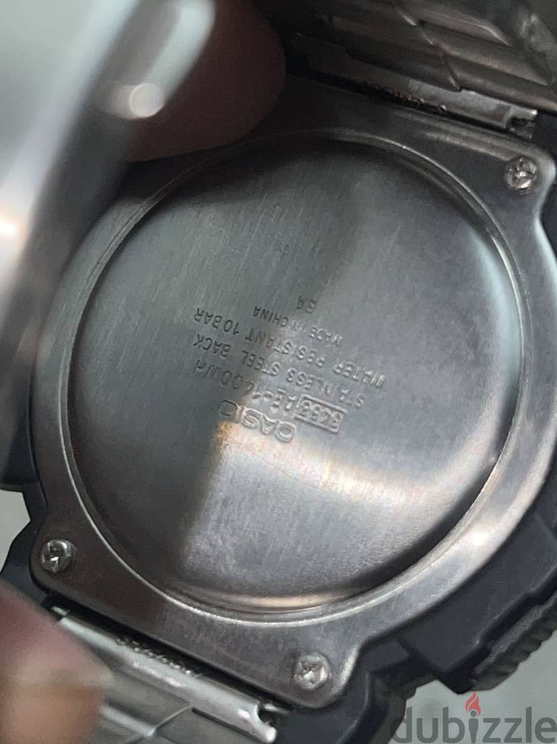 Casio g shock silver 2