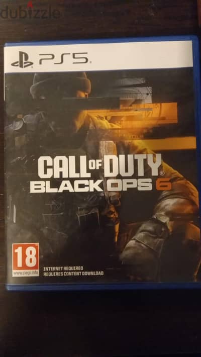 Call of duty black ops 6 ps5 excellent condition
