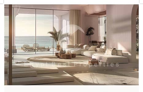 HOT DEAL  FINISHED CHALET 2 BEDROOMS FOR SALE WITH LOWEST DP 5% ONLY DIRECT LAGOON IN HACIENDA HENEISH IN NORTH COAST