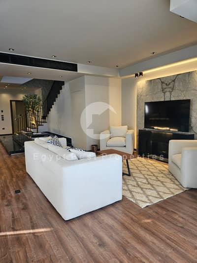 Twin House for Sale in Joulz Compound | 4 Master Bedrooms | Fully Furnished | High-End Finishing