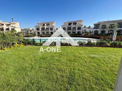Twin house for sale with lagoon lake and sea view at a prime location in Riva Salerno Marassi North Coast Sidi Abdel Rahman