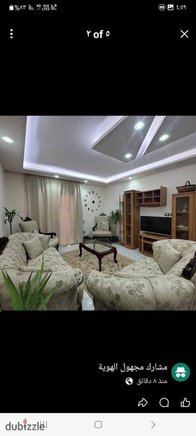 Furnished apartment for rent in Sheikh Zayed district 7, Gardens Housing