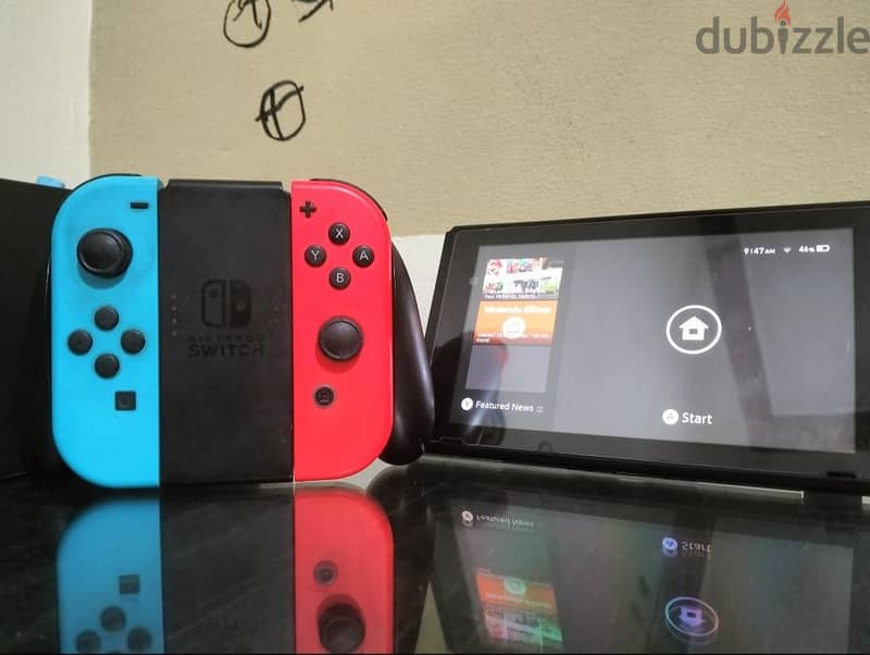 Nintendo Switch حاله ممتازه 6