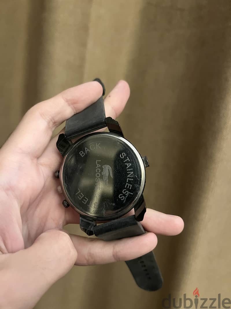 Original lacoste watch 2