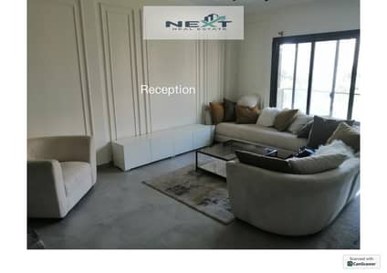 Furnished apartment for rent in Madinaty, 146 sq m in Privado, special finishing, modern and clean furnishings, wide garden view, very close to servic