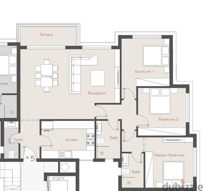 Palm Hills Alexandria - 161 m²
