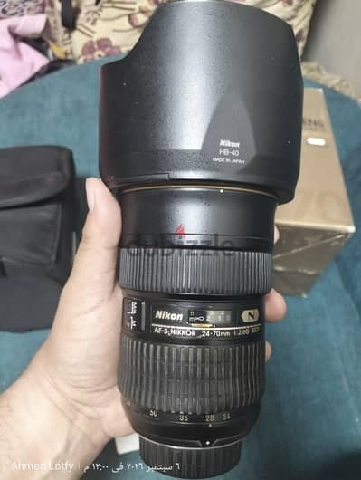 عدسة نيكون 24/70 f2.8