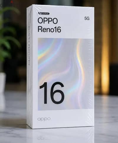 OPPO Reno 16 كرتونه متبرشمه ضمان محلي