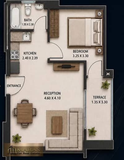 Ready to Move Studio for Sale in Degla Landmark – Nasr City | 55 sqm | EGP 950K Cash + Installments