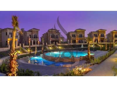 Twin house for sale in stone park zone D katameya new cairo under market price prime location fully finished