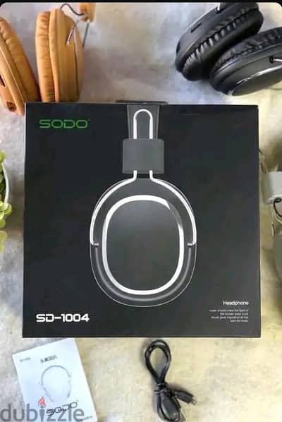 سماعة رأس بلوتوث headphones sodo 1004