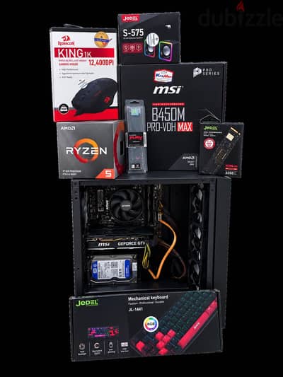 Gaming PC Ryzen 5 3600 + GTX 1660 Super + 16GB RAM