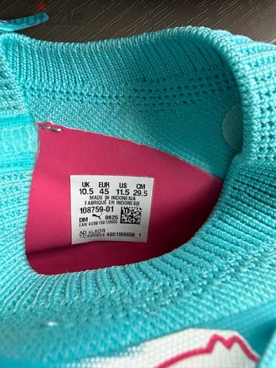 جزمه كره اصليه حاله ممتازه puma future 8 ultimate re-charge موديل 2025