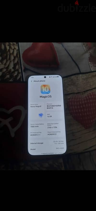 Honor magic 8 بدل أو بيع العادي