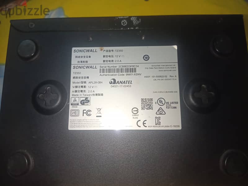 SonicWall TZ350 Firewall 2