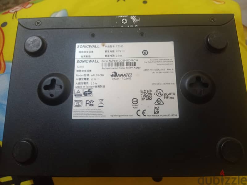 SonicWall TZ350 Firewall 3
