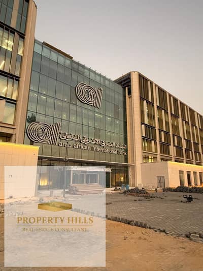 Office space available for viewing, rented for $1, located on 90th Street, opposite Cairo Festival City and the monorail.
