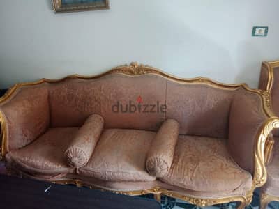صالون مدهب كلاسيك