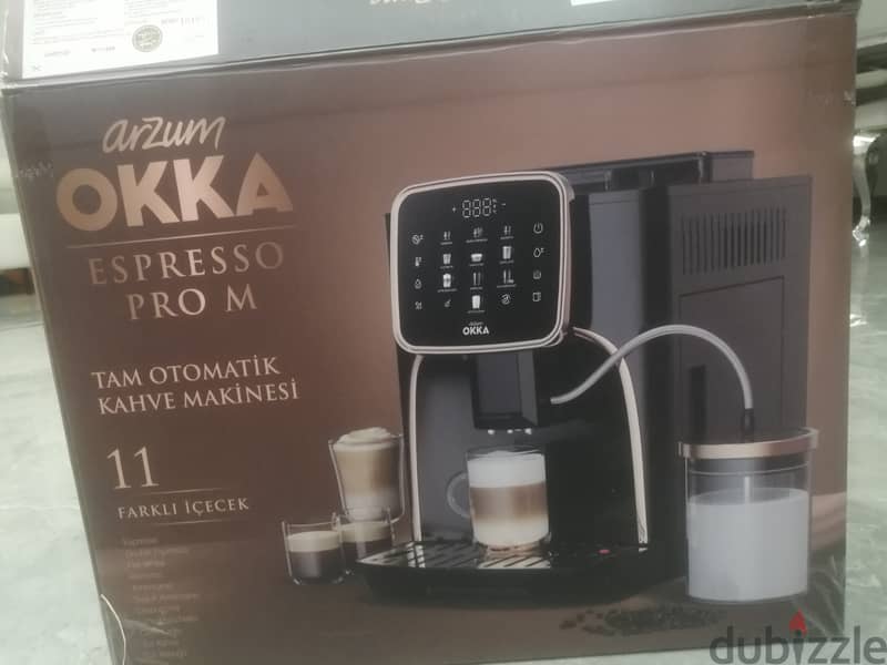 Okka Zume  Espresso Pro Fully Automatic Machine 1