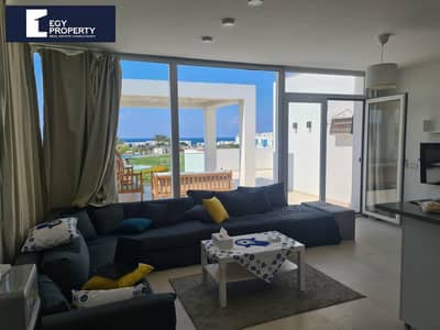 Chalet For Sale In Fouka Bay - North Coast with Private Roof, Full Finishing, Full Furnishing and Ready To Move