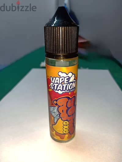 Vape station liquid Mango  ليكويد فص عويس فيب ستيشن جولد