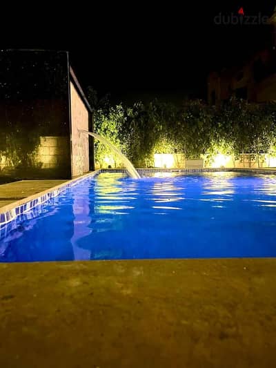 Luxury Villa | فيلا مفروشة للإيجار في ليان صبور new cairo بحمام سباحة خاص